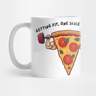 Slice & Sweat: Getting Fit, One Slice at a Time Mug